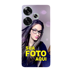 Capinha para Xiaomi Poco F6 Anti Impacto Personalizada Com Foto