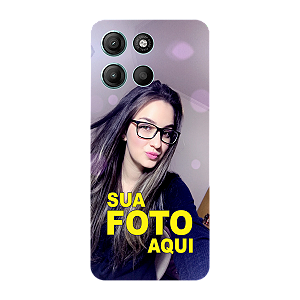 Capinha para Moto G15 Anti Impacto Personalizada Com Foto