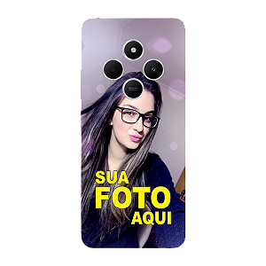 Capinha para Xiaomi RedMi A4 Anti Impacto Personalizada Com Foto