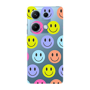 Capinha para Xiaomi RedMi Note 14s Anti Impacto Personalizada - Smiles - Sorrisos