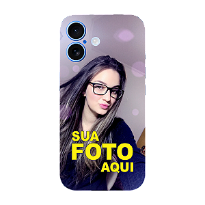 Capinha para iPhone 17 Anti Impacto Personalizada Com Foto