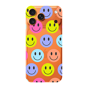 Capinha para iPhone 17 Pro Anti Impacto Personalizada - Smiles - Sorrisos