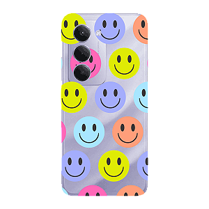 Capinha para Xiaomi RedMi 15 4G 5G Anti Impacto Personalizada - Smiles - Sorrisos