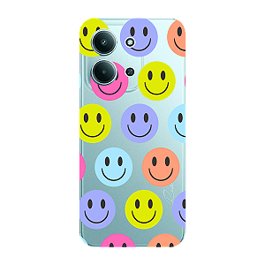 Capinha para Xiaomi RedMi 15c Anti Impacto Personalizada - Smiles - Sorrisos