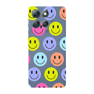 Capinha para Moto G86 Anti Impacto Personalizada - Smiles - Sorrisos
