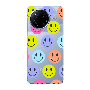 Capinha para Xiaomi Poco F7 Pro Anti Impacto Personalizada - Smiles - Sorrisos