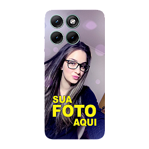 Capinha para Moto Edge 70 Fusion Anti Impacto Personalizada Com Foto