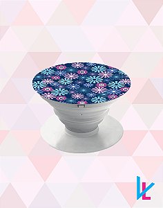 Pop Socket - Flores Azuis 2