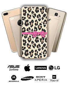 Capinha para iPhone 13 Pro Max Anti Impacto Personalizada - Delicate  Flowers Rosa com nome e fundo transparente - VILI CAPAS