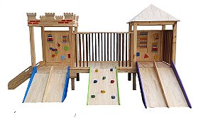 Playground Infantil de Madeira Tuk Play