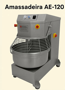 Amassadeira Espiral AE 120 Inox