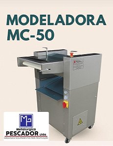 Modeladora de Pão MC 50 Monofásica Cinza
