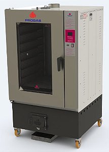 FORNO TURBO A LENHA 08 ASSADEIRAS *FORNALHA TRASEIRA*