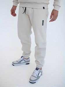CALÇA DE MOLETOM OFF WHITE PREMIUM