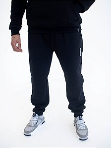 CALÇA DE MOLETOM PRETA PREMIUM