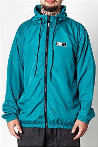 JAQUETA CORTA VENTO STREET LISA HUNTER AZUL PISCINA