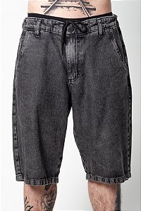 BERMUDA BALÃO STREET PRETO ESTONADO