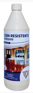 Cera Resistente W&W Brilhante e Acetinada - 1L