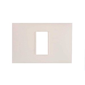 Placa PIAL Plus+ Br 4X2 (1 Modulo Horizontal) 618501BC