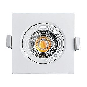 Spot Embutir 3W LED 6500K Quadrado B&D