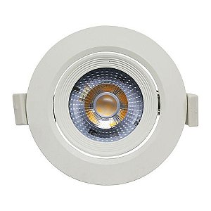 Spot Embutir 7W LED 3000K Redondo LEDBEE