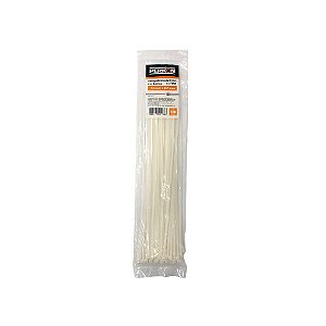 Abraçadeira Nylon PERKON Branca 3,5 X 400 100Peças