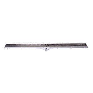 Ralo Linear c/ Grelha Inox 5 X 100cm ESTRELA