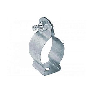 Abraçadeira Tipo "D" Aço c/ Parafuso 1/2" 100Pçs PERFILAÇO A0930