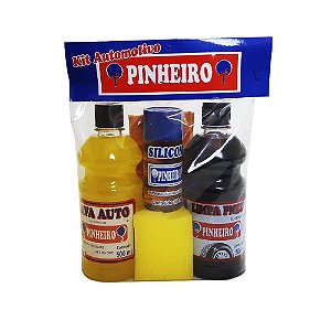 Kit Automotivo de Limpeza PINHEIRO 6peças