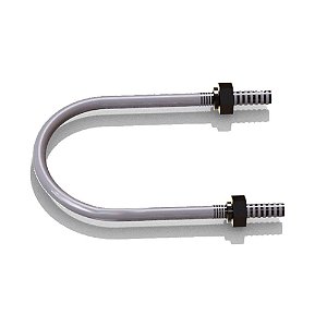 Abraçadeira Tipo U Vergalhão 1.1/2" x 1/4" 25Pçs PERFILACO A4022