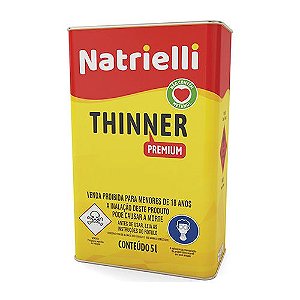 Thinner NATRIELLI 8116 5 litros TH81160504