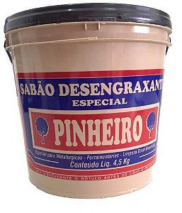 Pasta Sabão Desengraxante 4,5Kg PINHEIRO