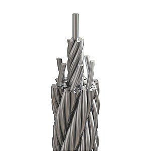 Cabo de Aco Galvanizado 6x7 3,18mm 1/8" 100mt SIVA 4CAA16566