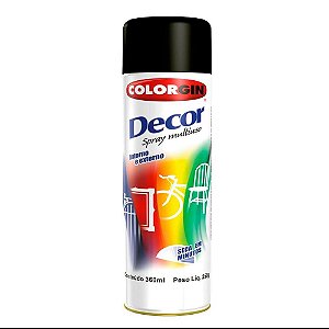 Tinta Spray COLORGIN Decor Amarelo 360ml 8591