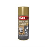 Tinta Spray COLORGIN Metalik Prata 350ML 53 EXTERIOR