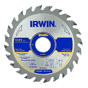 Serra Circular Widea IRWIN 4.3/8 x 12dentes x Furo 20mm IW14103