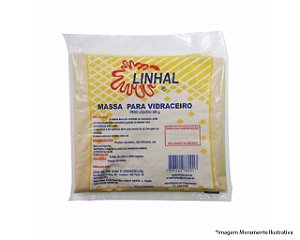 Massa P/ Vidraceiro 500g LINHAL 12 pacotes