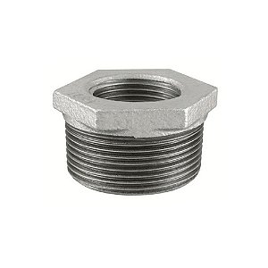Bucha redução ferro galvanizado 1/2x3/8" TUPY 120162633