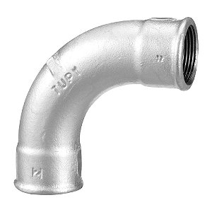 Curva Femea Ferro Galvanizado 1.1/4" TUPY 122300833