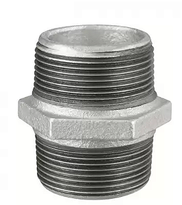 Niple Duplo Redução Ferro Galvanizado 3/4x1/2" TUPY 123962933