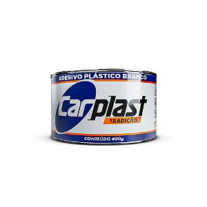 Massa Plastica Branca c/ Catalizador 400gr CARPLAS CA135 12Peças