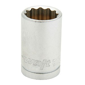 Soquete Encaixe Estriado 1/2" 12mm  WAFT 6055