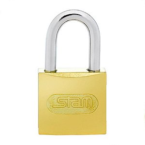 Cadeado Zamac E-coat 45mm STAM 405-5 Pçs