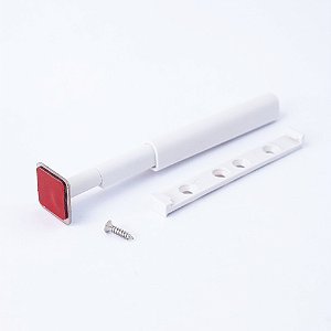 Fecho Magnético Toque Push Open p/ Moveis - Branco JOMARCA P2905 5pçs