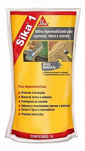 Impermeabilizante SIKA-1 1Litro SIKA 428010