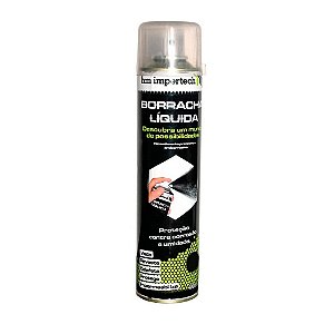 Borracha Líquida Aerosol Hm IMPERTECH 400ml Preta