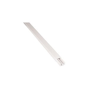 Canaleta Dupla Face 10x10x2m c/ Adesivo Branca PVC PERLEX 2610BRDF 25Pçs