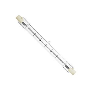 Lâmpada Halógena 1000W 127V 2700K R7 Bulbo Palito BRASFORT J189 8371 3Pçs
