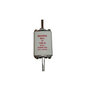 Fusível NH Ultra Rápido (aR) 01/100A 500 V~ NEGRINI NH-01-100/500UR