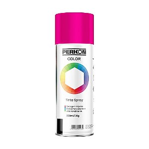 Tinta Spray Luminosa Pink 300ml  PERKON 7175